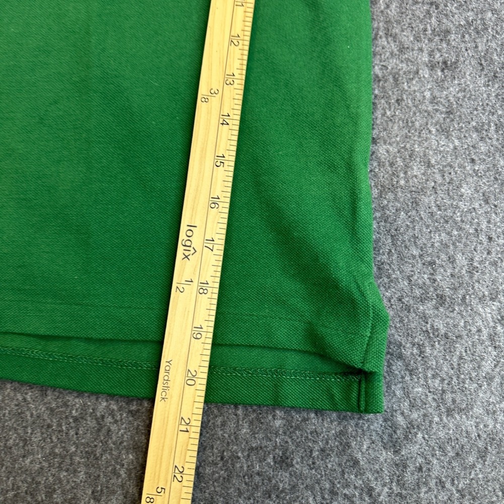 NEW Polo Ralph Lauren Boys Big Pony Cotton Mesh Polo Shirt Green Yellow 3 Size 7 - Picture 13 of 13
